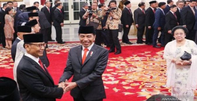 Sah, Presiden Jokowi Lantik Wiranto Cs Jadi Wantimpres