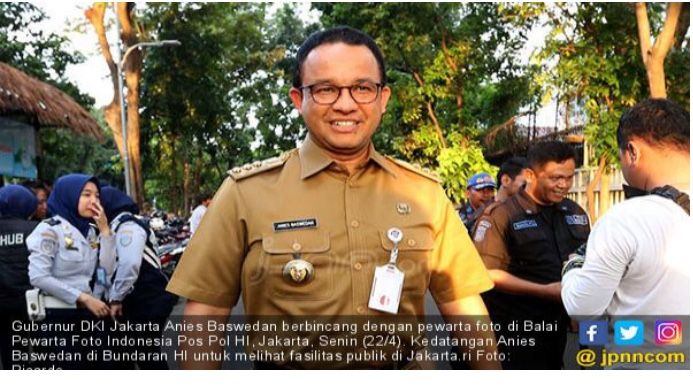 Anies Baswedan Tunggu Langkah Pemerintah Pusat Mengatasi Banjir Jakarta