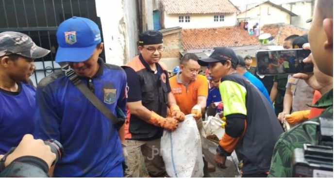 Ini yang Dilakukan Anies Baswedan Setelah Banjir Jakarta Surut