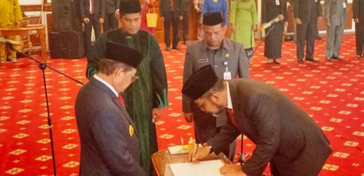 Sudirman Resmi Jadi Penjabat Sekda Provinsi Jambi