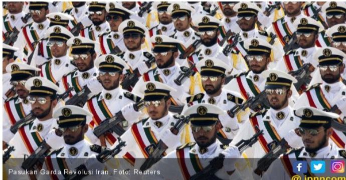 Bombardir Pangkalan Amerika, Garda Revolusi Iran: Ini Hanya Langkah Pertama