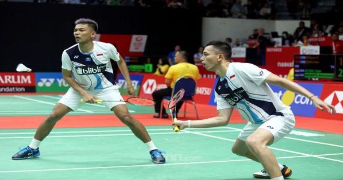 Peduli Keselamatan Lawan, FajRi Lolos ke Semifinal Indonesia Masters 2020