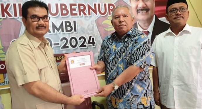 Resmi Mendaftar, Safrial Berharap Bisa Diusung Gerindra