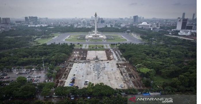 Revitalisasi Monas Dihentikan, Kontraktor Minta Pemprov DKI Bayar Rp 37,8 M