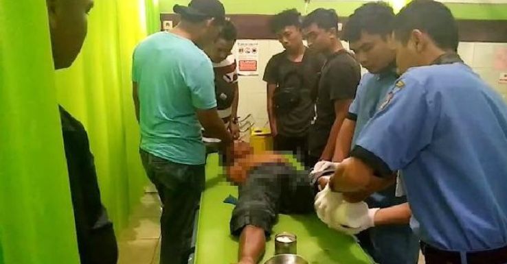 Terduga Pembunuh Anak Kandung di Sungai Manau Dilumpuhkan