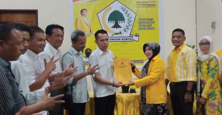 Giliran Al Haris Utus Tim Ambil Formulir Penjaringan Golkar