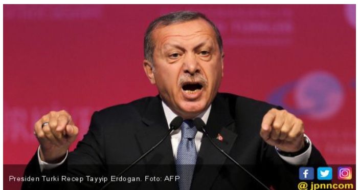 Murka, Erdogan Ancam Gempur Pasukan Suriah dari Darat, Laut dan Udara