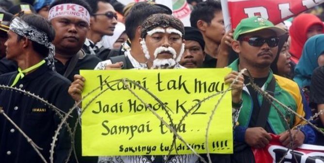 Tahukah Pemerintah Bahwa Honorer K2 yang Lulus PPPK Sudah Tua-tua?