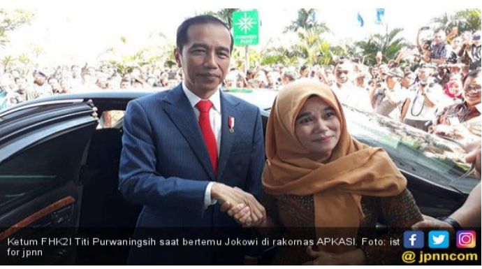 Menurut Mbak Titi, Honorer K2 Tetap Cinta Presiden Jokowi