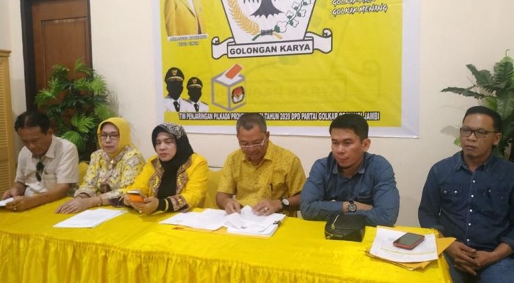 Musda Golkar Jambi, Pendaftaran Kandidat Dibuka