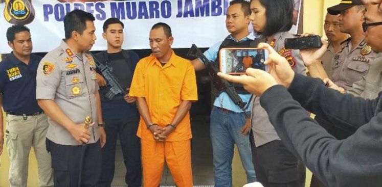 Ancam Warga dengan Senpi, Seorang Pria di Muaro Jambi Diringkus Polisi