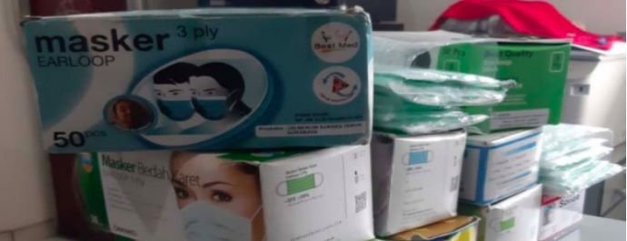 Di Toko dan Apotek Stok Kosong, Ternyata di Lokasi ini Ditimbun 574 ribu Masker