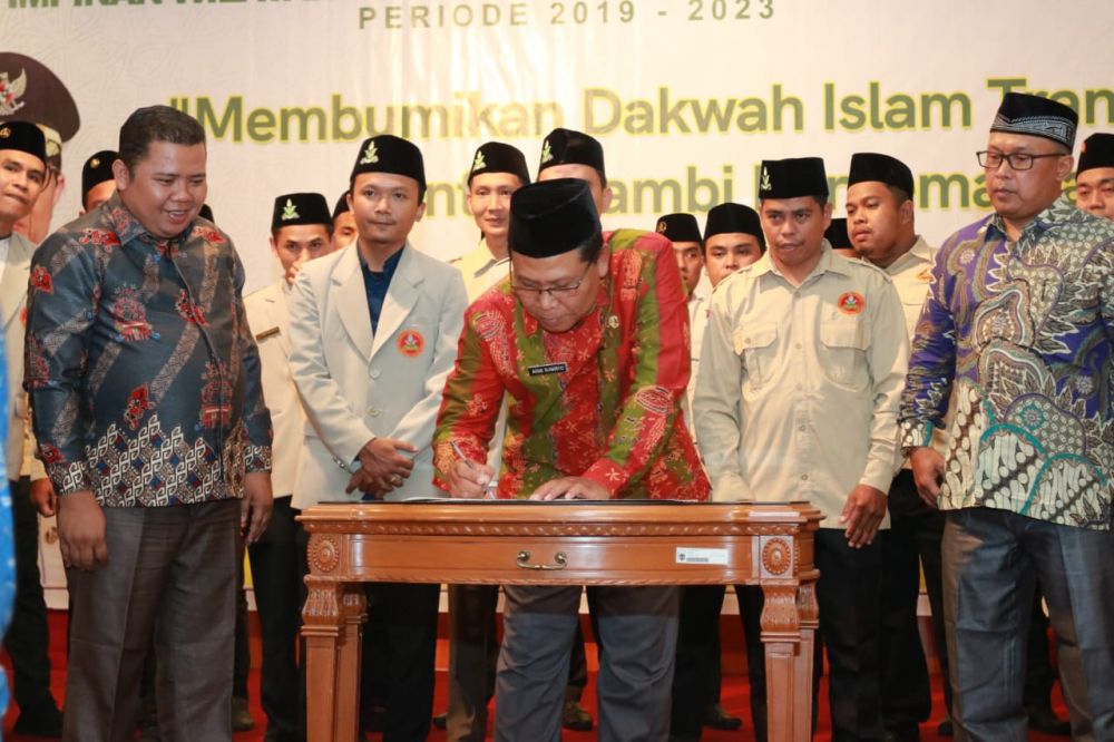 Asisten II Provinsi Jambi Harapkan Muhammadiyah Semangat Membangun Tatanan Sosial dan Pendidikan Masyarakat