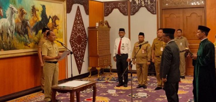 Pertama Kali di Indonesia, Dirjen Dukcapil Kemendagri Langsung Turun Tangan Lantik Kadis Dukcapil Kerinci