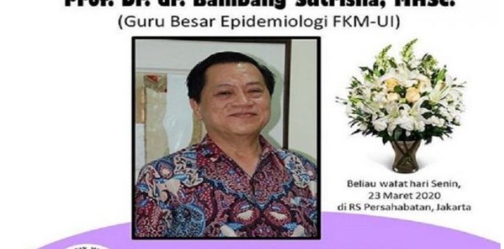 Dokter Bambang Sutrisna Meninggal karena Corona, Putrinya Curhat Hal Paling Menyedihkan