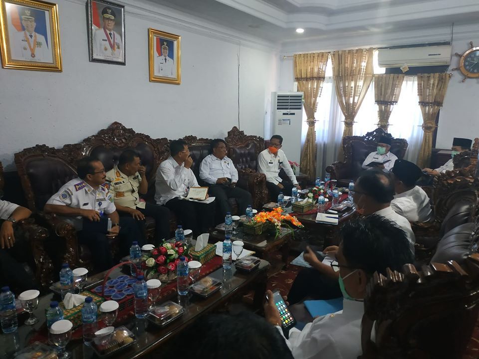 Kota Sungai Penuh & Kabupaten Kerinci Tangani Bersama Covid-19  Sepakat Melahirkan MoU Kerjasama Penanganan Co