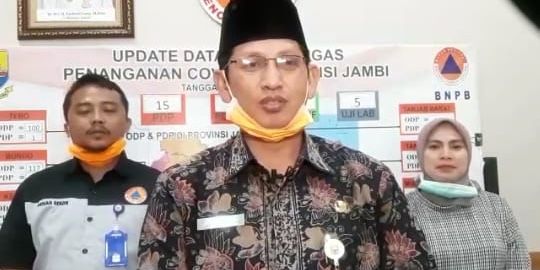 1001 APD Corona Sudah Disebar Keseluruh RS Se Provinsi Jambi