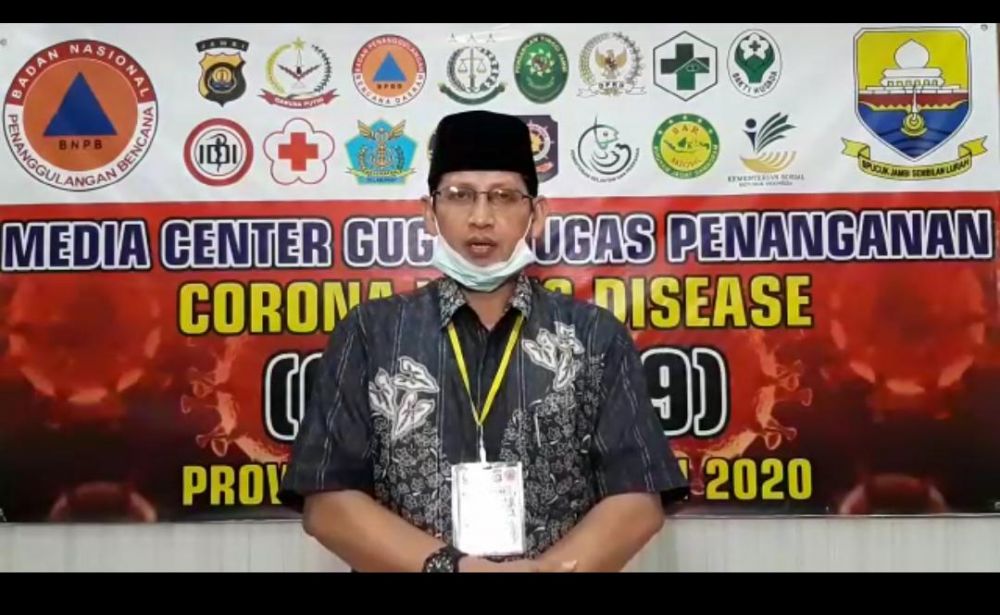 Masih Positif Corona, Pasien 01 Asal Tebo Tinggalkan Rumah Sakit dan Diisolasi di Rumahnya di Kota Jambi