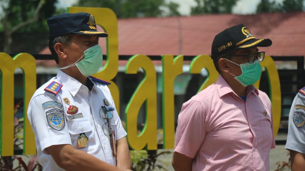 Dikunjungi DPR RI, 8 Satpel BPTD V Jambi Sudah Lakukan SOP Pencegahan Covid19