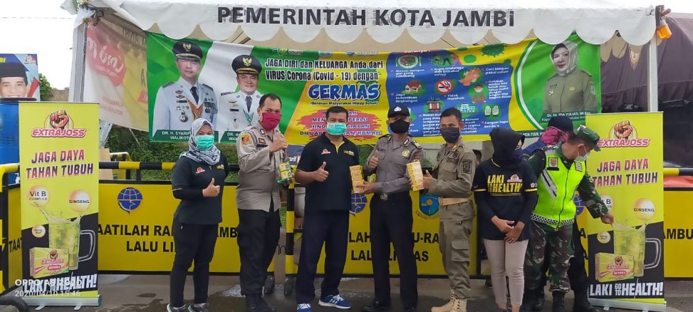 EXTRAJOSS PEDULI DAYA TAHAN GARDA TERDEPAN PARA PAHLAWAN VIRUS CORONA