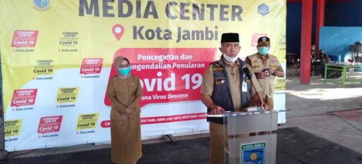 Positif Covid-19 Kota Jambi Bertambah 4 Orang, Semuanya dari Kecamatan Paal Merah