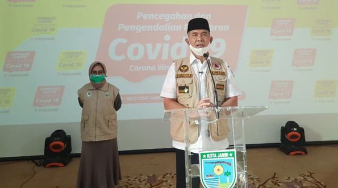 Ada Tambahan 1 Positif Covid-19 di Kota Jambi, Warga Paal Merah Bukan Klaster Gowa