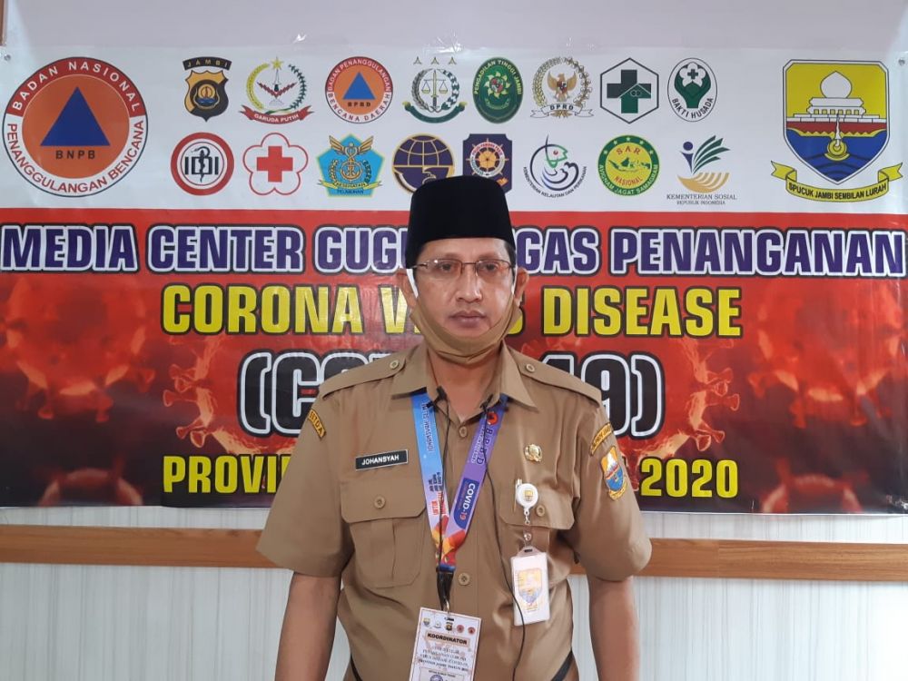 Tak Ada Penambahan Kasus Covid19 di Provinsi Jambi, Total Tetap 32 Positif