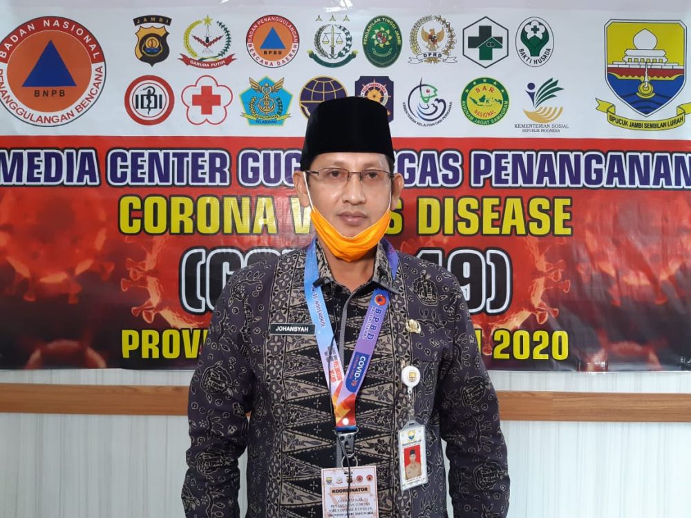 Covid19 1 Mei : Di Indonesia bertambah 433 Orang Total 10.511, Provinsi Jambi Tak Ada Penambahan