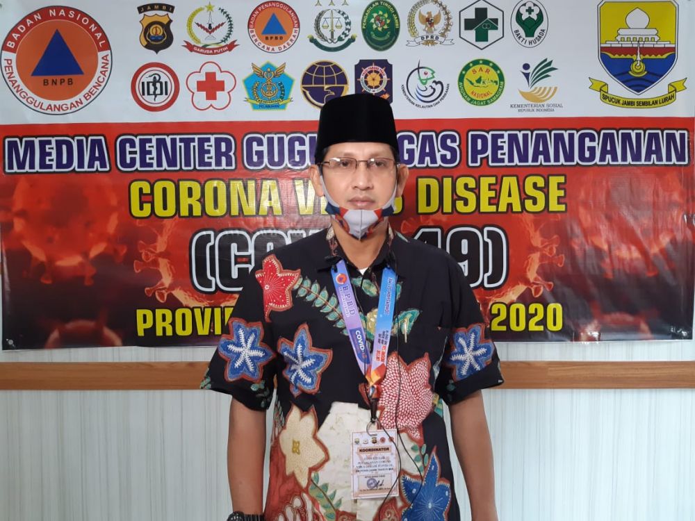 Hasil Swab Kedua Pasien 08 Asal kota Jambi Masih Positif Corona