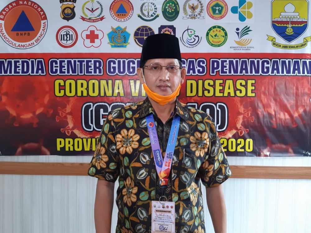 Positif Tambahan Corona Sungai Penuh : Status OTG dan Berjualan di Pasar