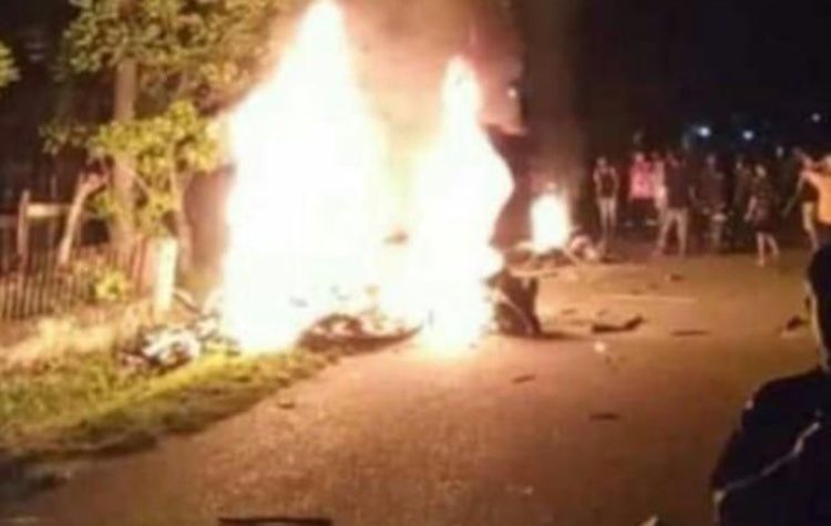 Bentrok Dua Desa Pecah di Bungo, Satu Rumah dan Dua Sepeda Motor Turut Dibakar