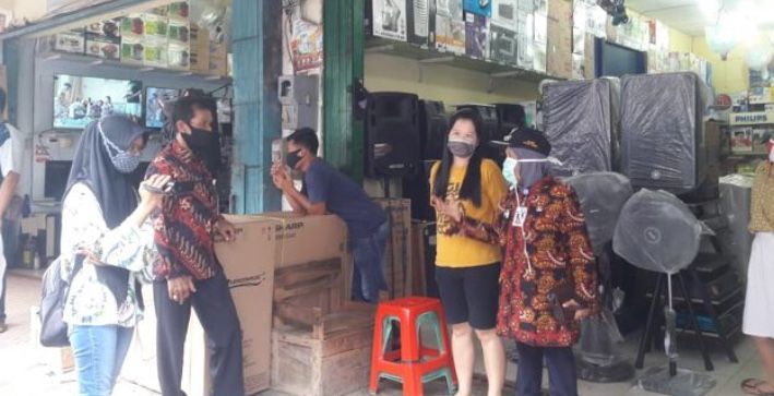 Pedagang Elektronik Ditertibkan, Jika Masih Bandel Barang Dagangan akan Disita