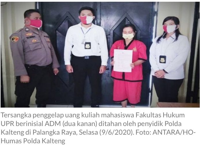 Wanita Oknum Honorer Ini Raup Nyaris Rp100 Juta dari Hasil Mengibuli Mahasiswa, Begini Modusnya