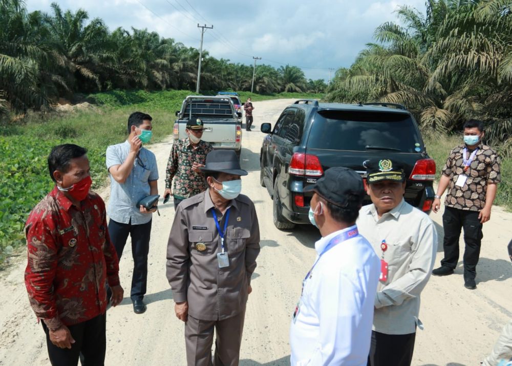 FACHRORI: PEMPROV AKAN PERBAIKI JALAN RUAS Sp.PANEROKAN - S.BAHAR