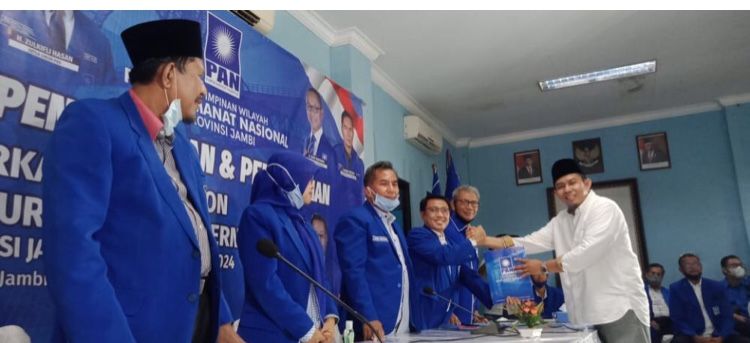 Ikut Penjaringan Kandidat, Fasha Optimis Diusung PAN di Pilgub Jambi