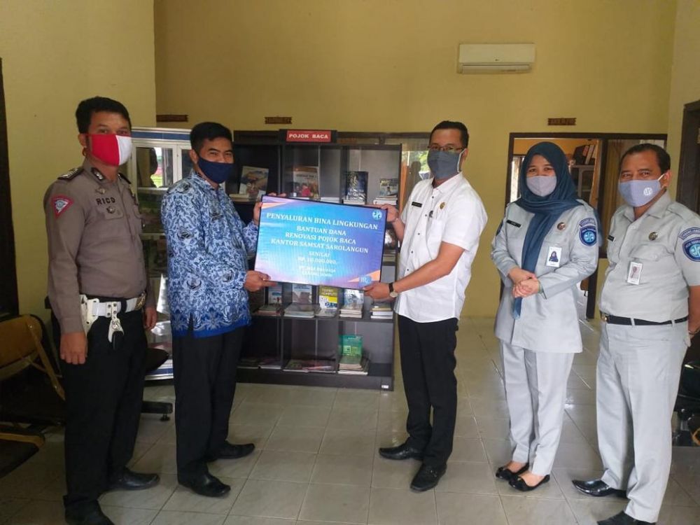 Bantuan Bina Lingkungan Jasa Raharja Jambi