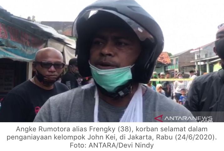 Frengky Cerita Detik-detik Diadang Anak Buah John Kei, Sangat Sadis