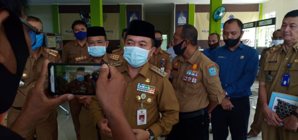 Bupati Merangin Apresiasi Tim Gugus Tugas Dan Tim Medis Terkait Penangan Virus Corona, Dr.H Al Haris ; Terima 