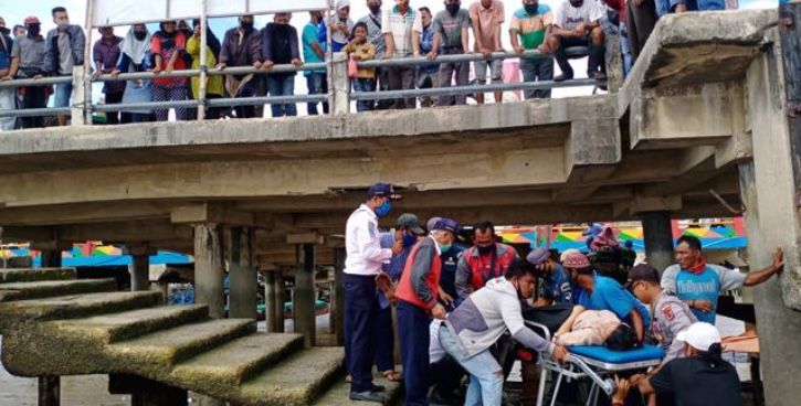 Penumpang Asal Lampung Melahirkan di Dalam speed Boat di Pelabuhan LLASDP Kualatungkal