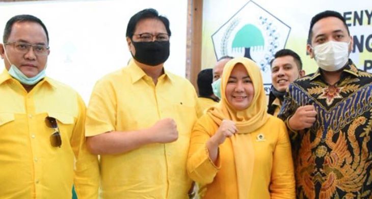 Golkar Usung Yunninta - Mahdan di Kabupaten Batanghari