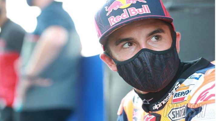 Lihat Detik-Detik Marquez Jatuh Sampai Patah Tulang di MotoGP Spanyol