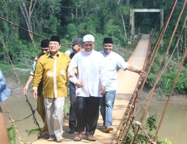 Fachrori Berharap Pembangunan Jembatan Rantau Limau Manis Dapat Meningkatkan Perekonomian Masyarakat