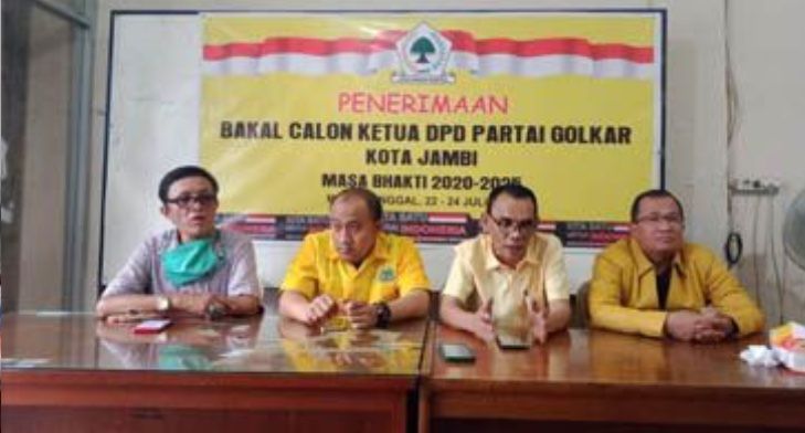 Pendaftaran Ditutup, Ini Dua Kandidat yang Maju di Musda DPD II Golkar Kota Jambi