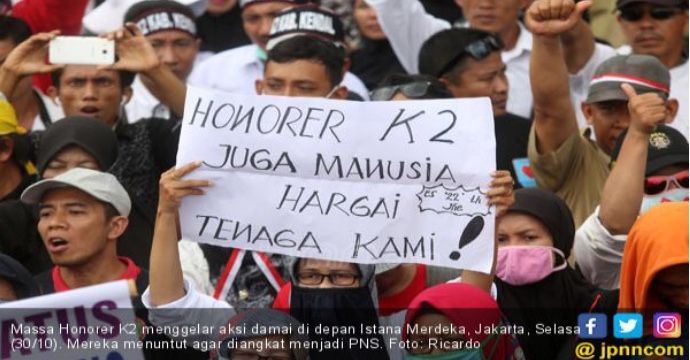 Honorer K2 Punya SPTJM, Nonkategori Tidak Jelas Datanya