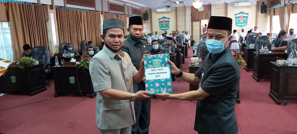 KUA PPAS 2021 Disampaikan ke Dewan Bersama Pengantar 3 Ranperda dan Rancangan KUA APBD Perubahan 2020