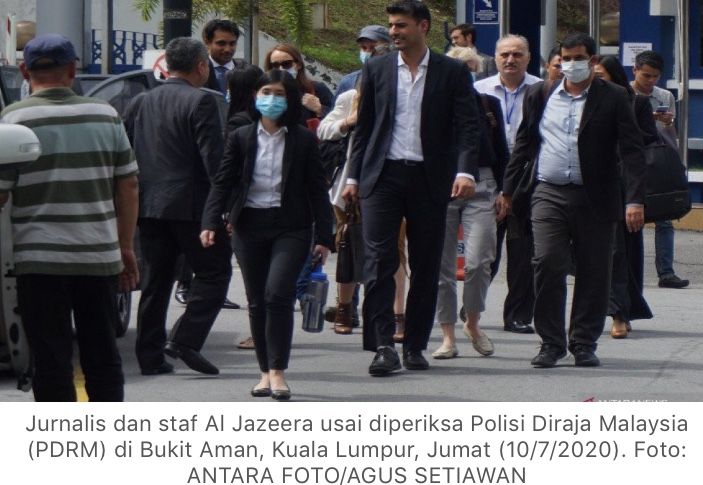 Bungkam Media, Polisi Malaysia Geledah Tiga Stasiun Televisi