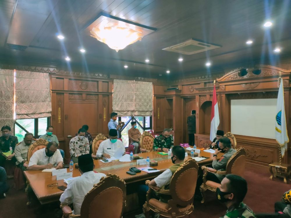 Gubernur Evaluasi Penanganan Covid19 di Provinsi Jambi Hari Ini, Ini Langkah Yang Akan Diambil