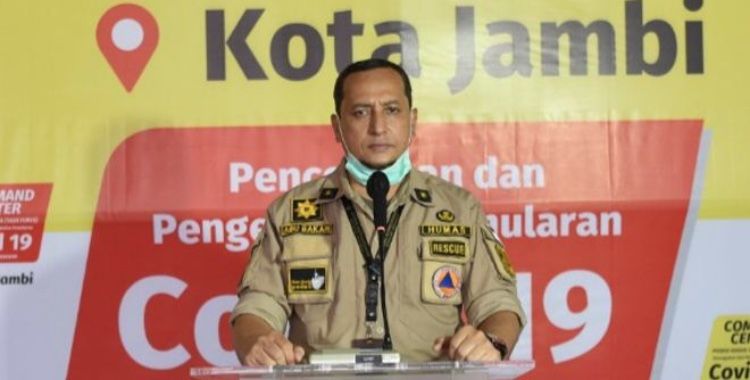 5 Kasus Positif di Kota Jambi, Ada Riwayat Perjalanan Kontak Polda dan Kontak Perusahaan Alat Berat