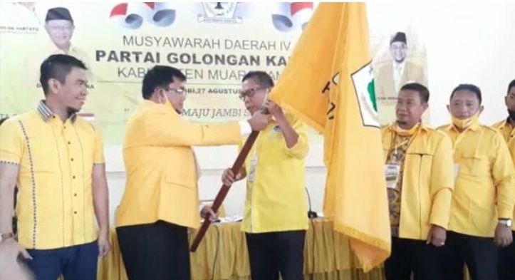 Ivan Wirata Pimpin Golkar Muarojambi 2020-2025