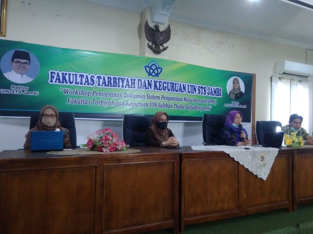 FTK UIN STS Jambi Gelar Workshop Penyusunan Dokumen SPMI